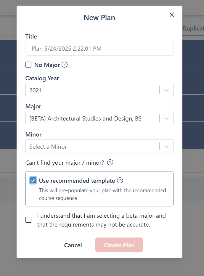graduate checkmark screenshot